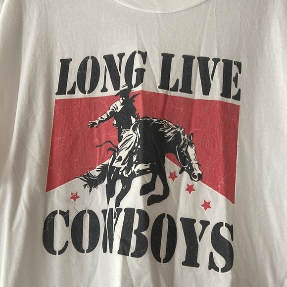 “Long Live Cowboys” Oversized T-Shirt - Picture 7 of 8